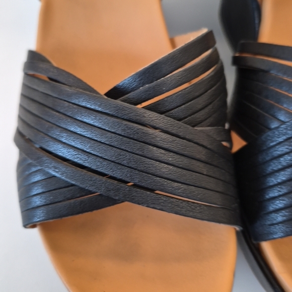 Kork-Ease Black Women's Sandals - Picture 3 of 10